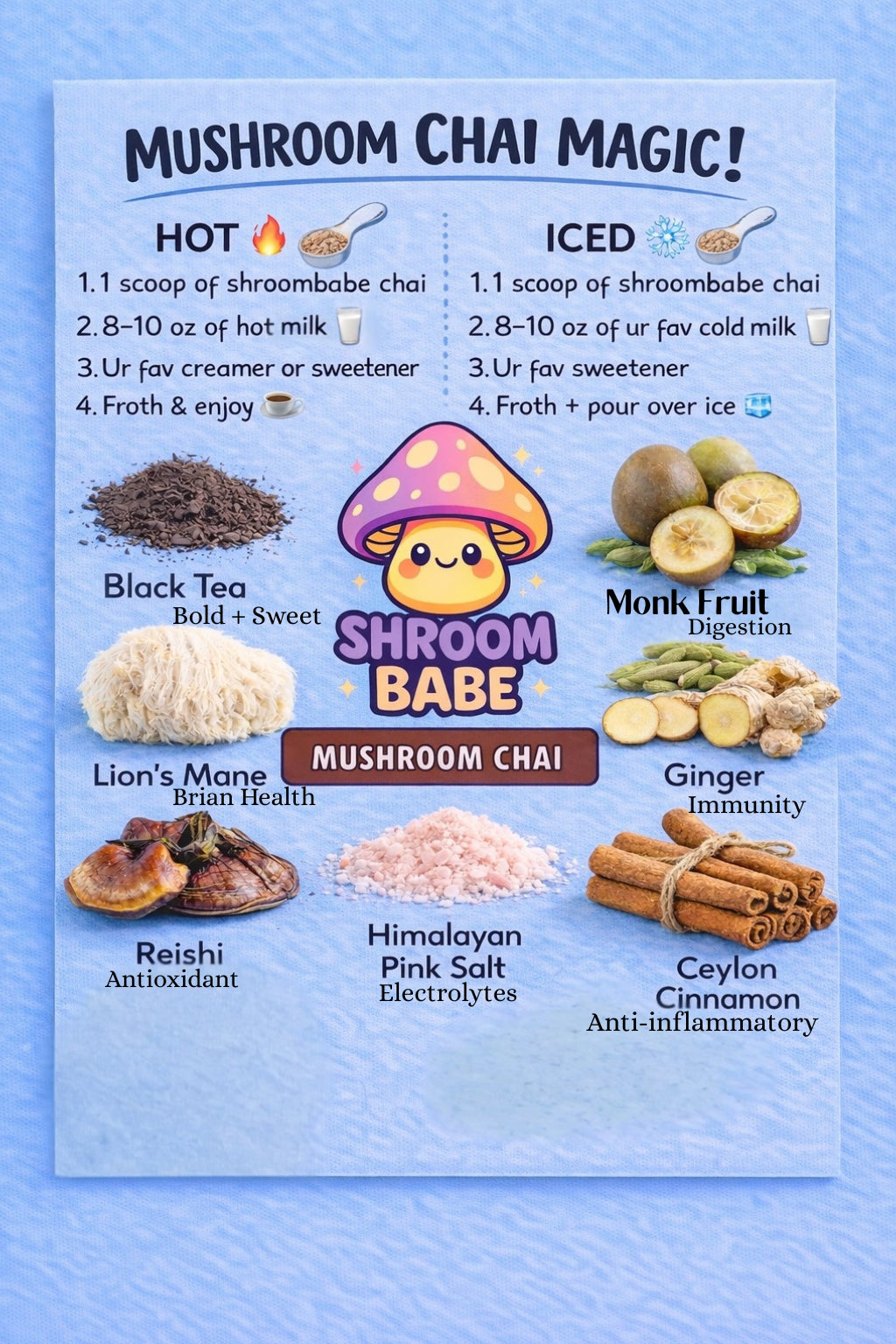 Mushroom Chai 🌶️